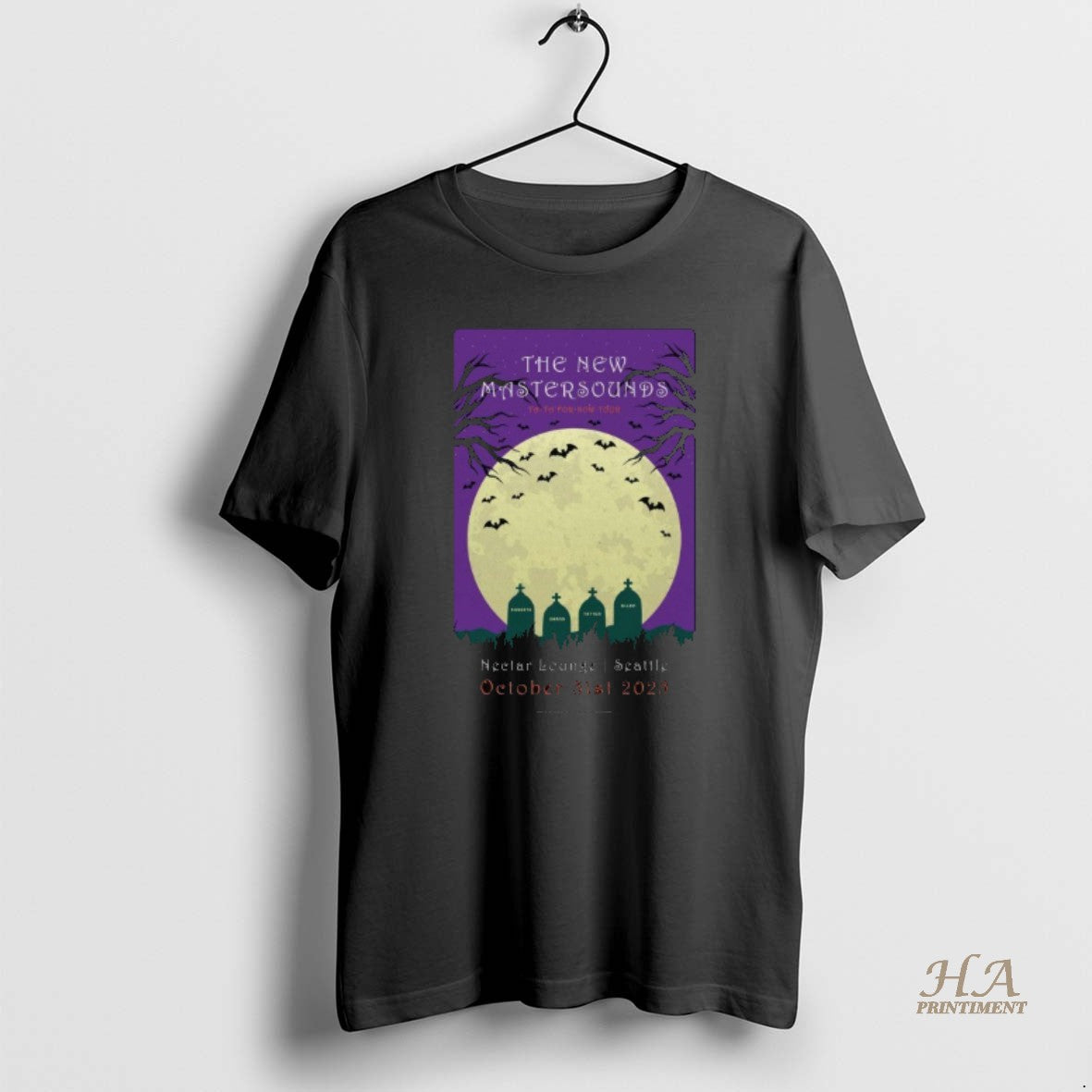 Official The New Mastersounds October 31 2025 Nectar Lounge Seattle Wa T-Shirts, Hoodie, Sweatshirt | InkNestWear.com