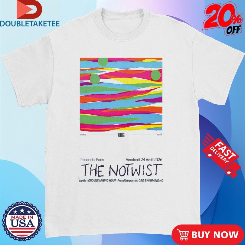 The Notwist Apr 24 2026 Trabendo, Paris T-shirts
