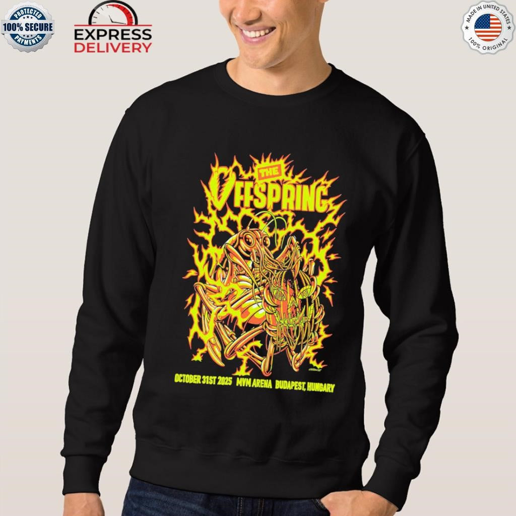 The Offspring Budapest Hungary, October 31 2025 Shirt