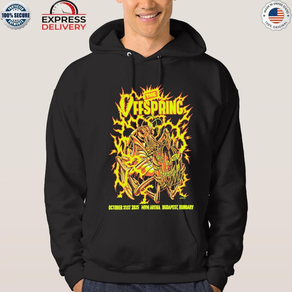 The Offspring Budapest Hungary, October 31 2025 Shirt