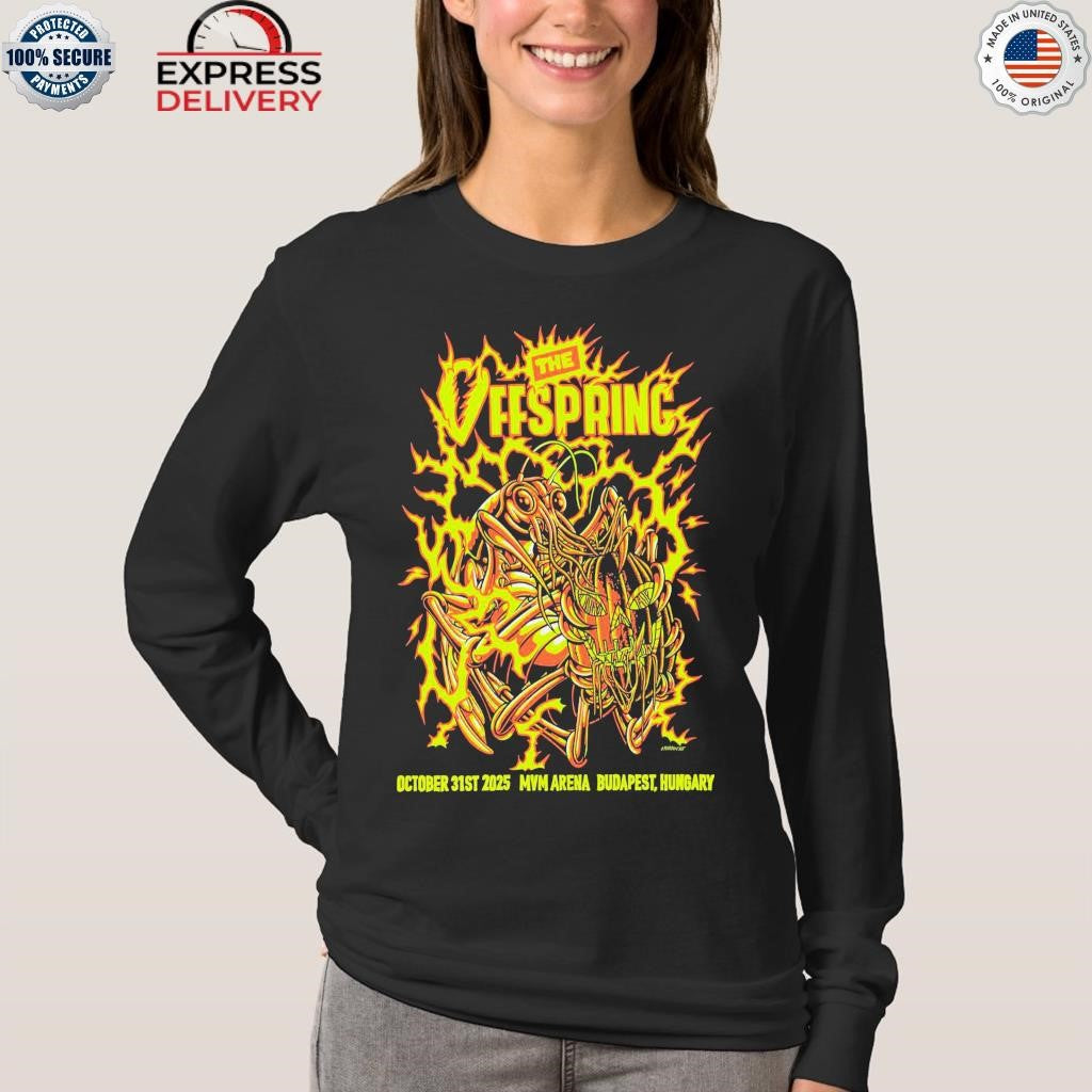 The Offspring Budapest Hungary, October 31 2025 Shirt