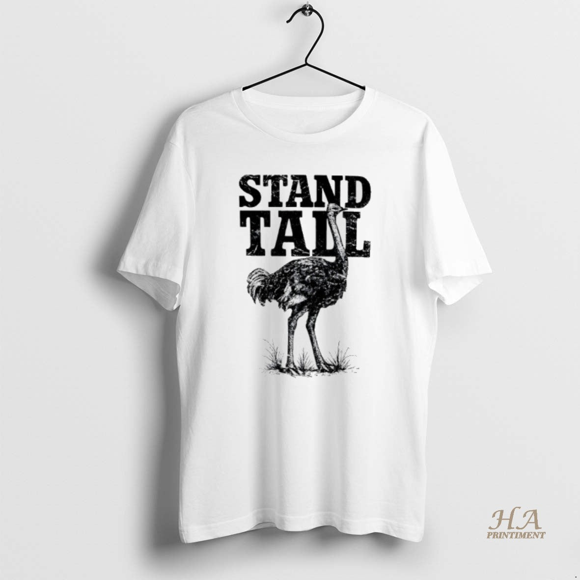 Official The Ostrich Stand Tall Retro T-Shirts, Hoodie, Sweatshirt | InkNestWear.com