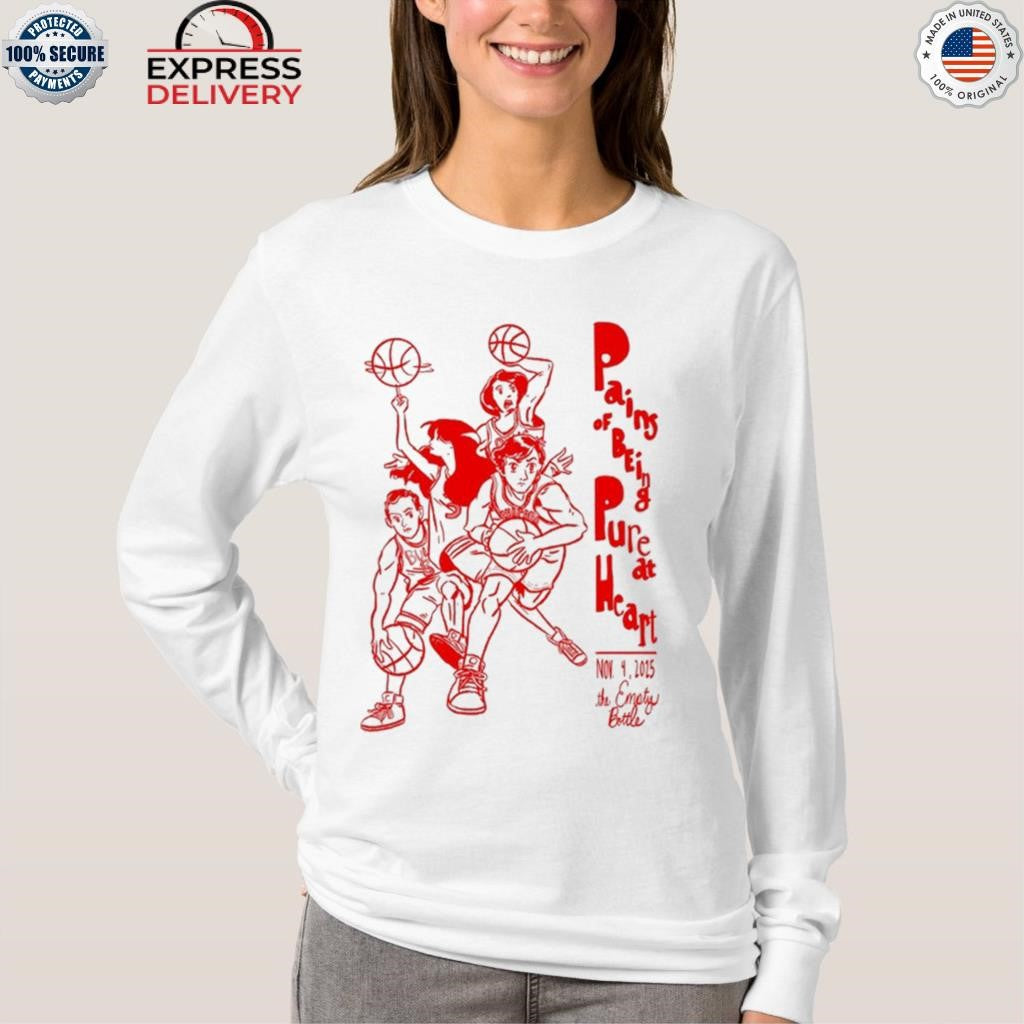 The Pains of Being Pure at Heart Chicago Bulls Tour 2025 Shirt