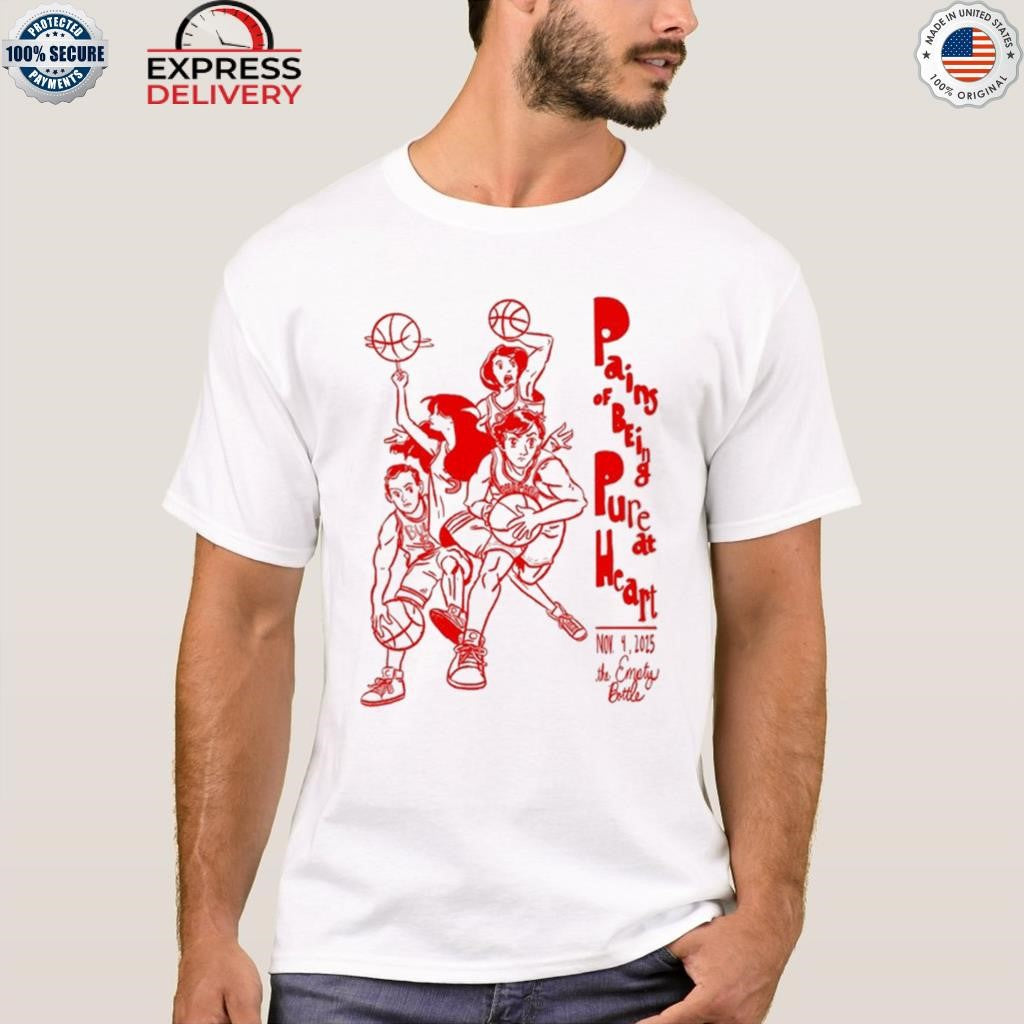 The Pains of Being Pure at Heart Chicago Bulls Tour 2025 Shirt