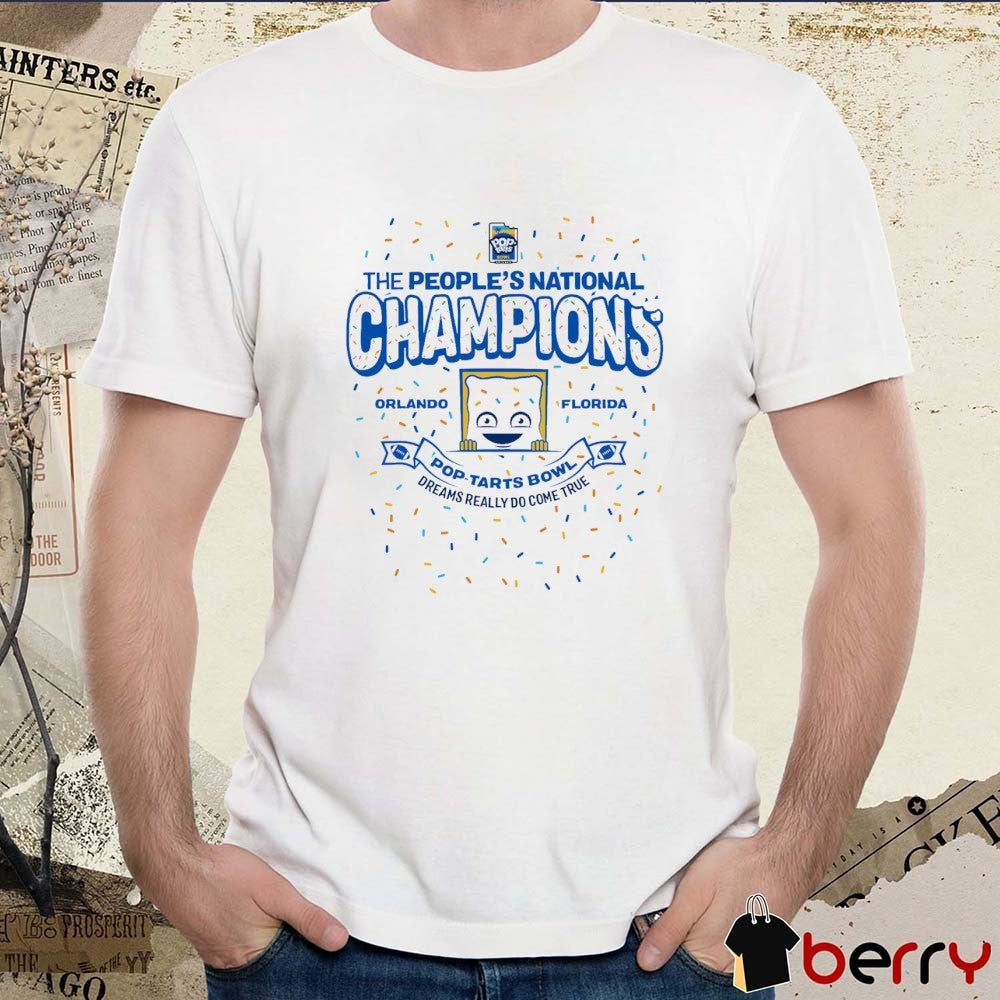 The People’s National Champions 2025 Pop Tarts Bowl Dreams Really Do Come True Sprinkle t-shirt