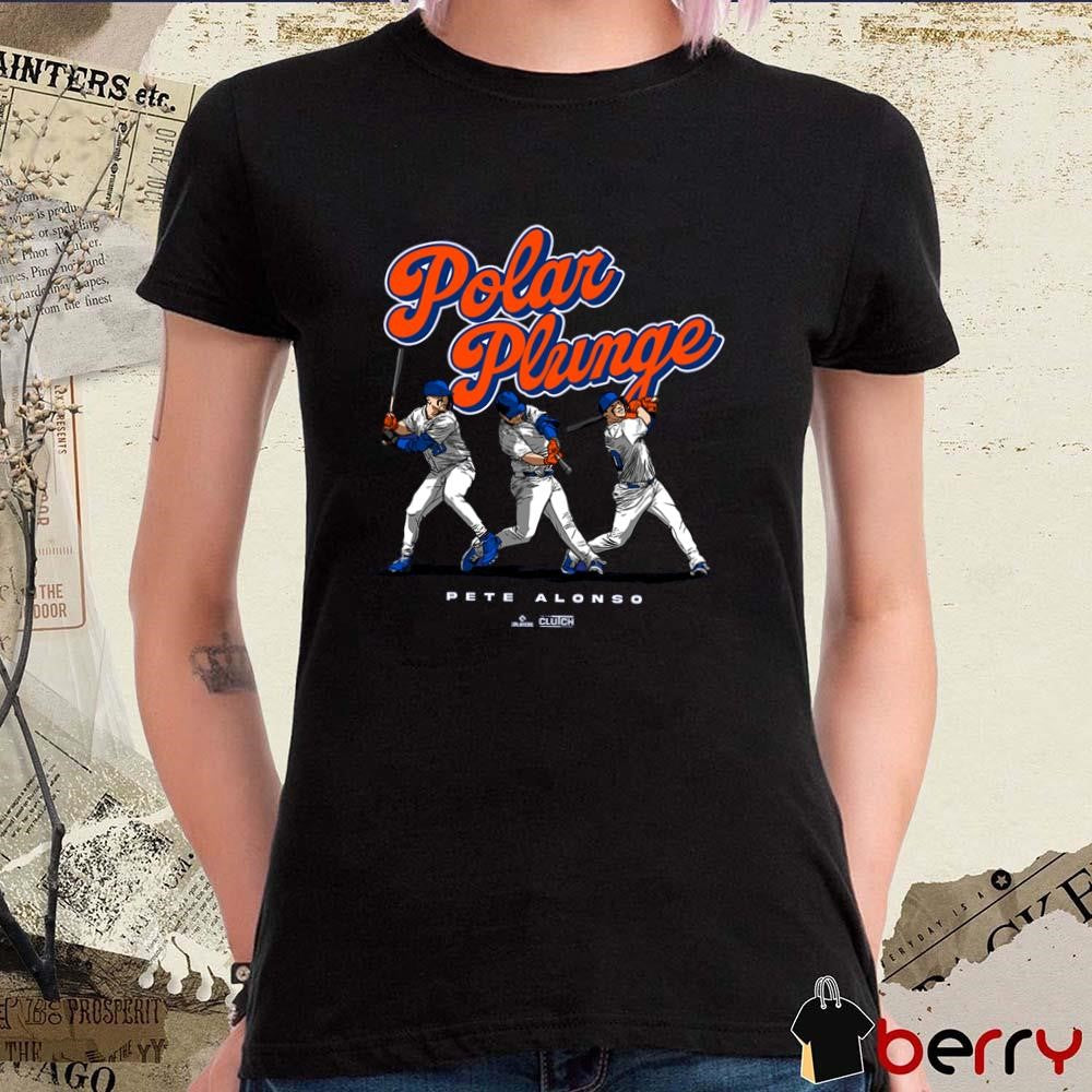The Polar Plunge Pete Alonso New York Mets MLB t-shirt