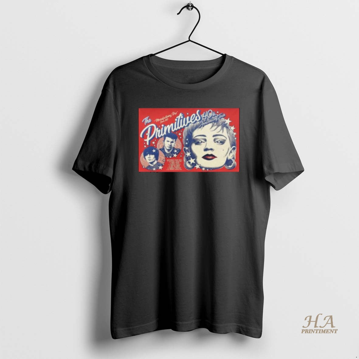 Official The Primitives 40th Anniversary Uk Tour November 2025 Long Sleve T-Shirts, Hoodie, Sweatshirt | InkNestWear.com
