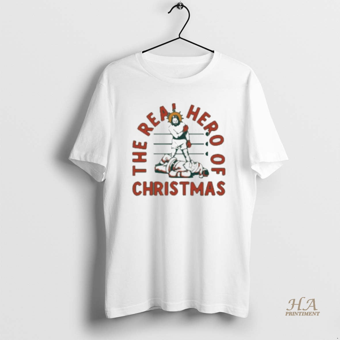 Official The Real Hero Of Christmas Vintage T-Shirts, Hoodie, Sweatshirt | InkNestWear.com