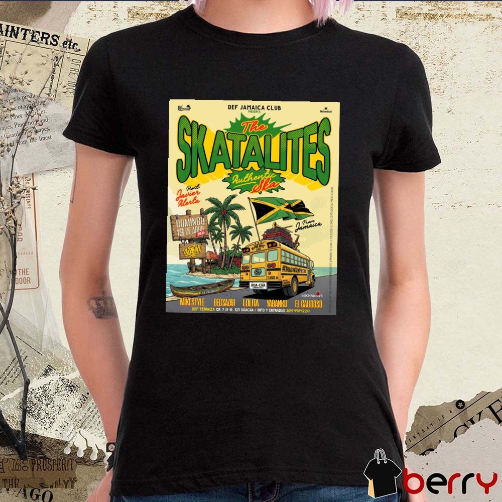 The Skatalites April 19, 2026 Def Jamaica Club, Soacha, Colombia Poster t-shirt
