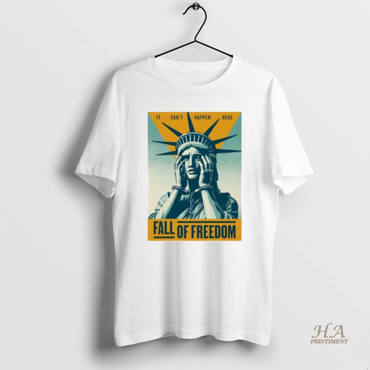Official The Statue Of Liberty It Cant Happen Here Fall Of Freedom T-Shirts, Hoodie, Sweatshirt | InkNestWear.com