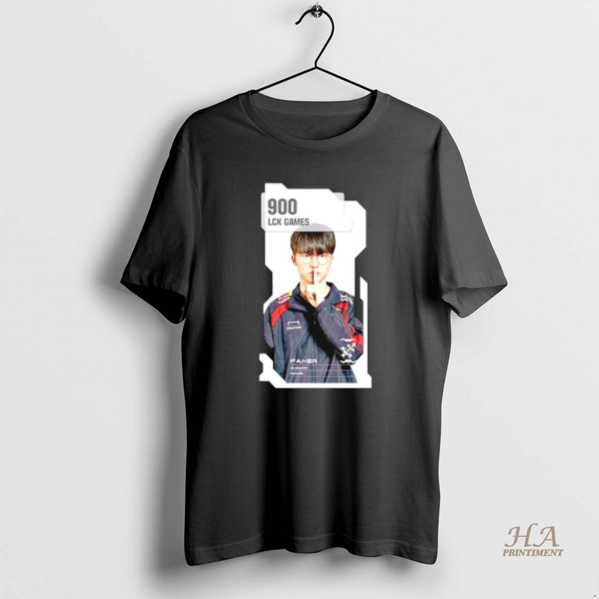 Official The T1 Faker Close Up The Legend 900 Lck Games T-Shirts, Hoodie, Sweatshirt | InkNestWear.com