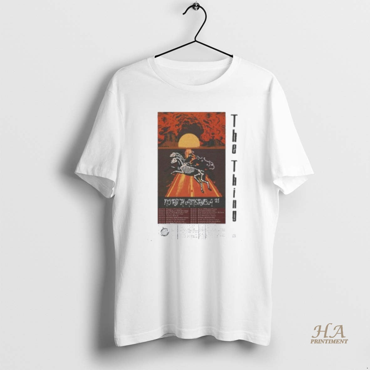 Official The Thing North America Tour 2025 Skeleton T-Shirts, Hoodie, Sweatshirt | InkNestWear.com