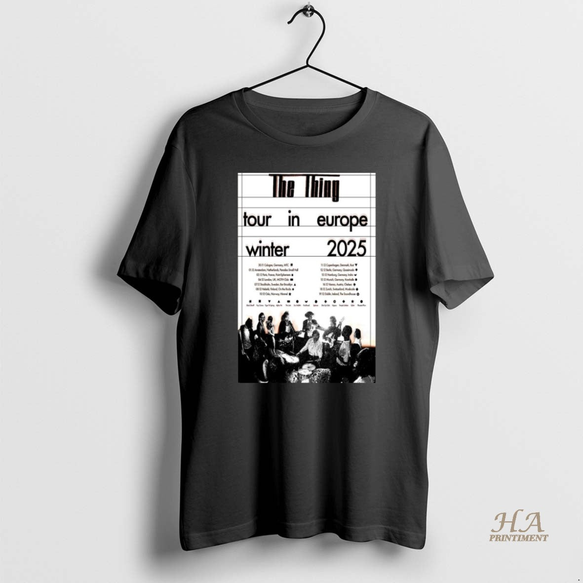 Official The Thing Tour Europe Winter 2025 T-Shirts, Hoodie, Sweatshirt | InkNestWear.com