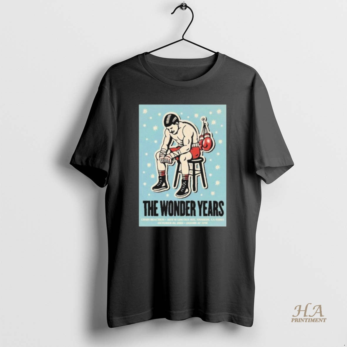 Official The Wonder Years Anaheim Ca October 24 2025 Boxing T-Shirts, Hoodie, Sweatshirt | InkNestWear.com