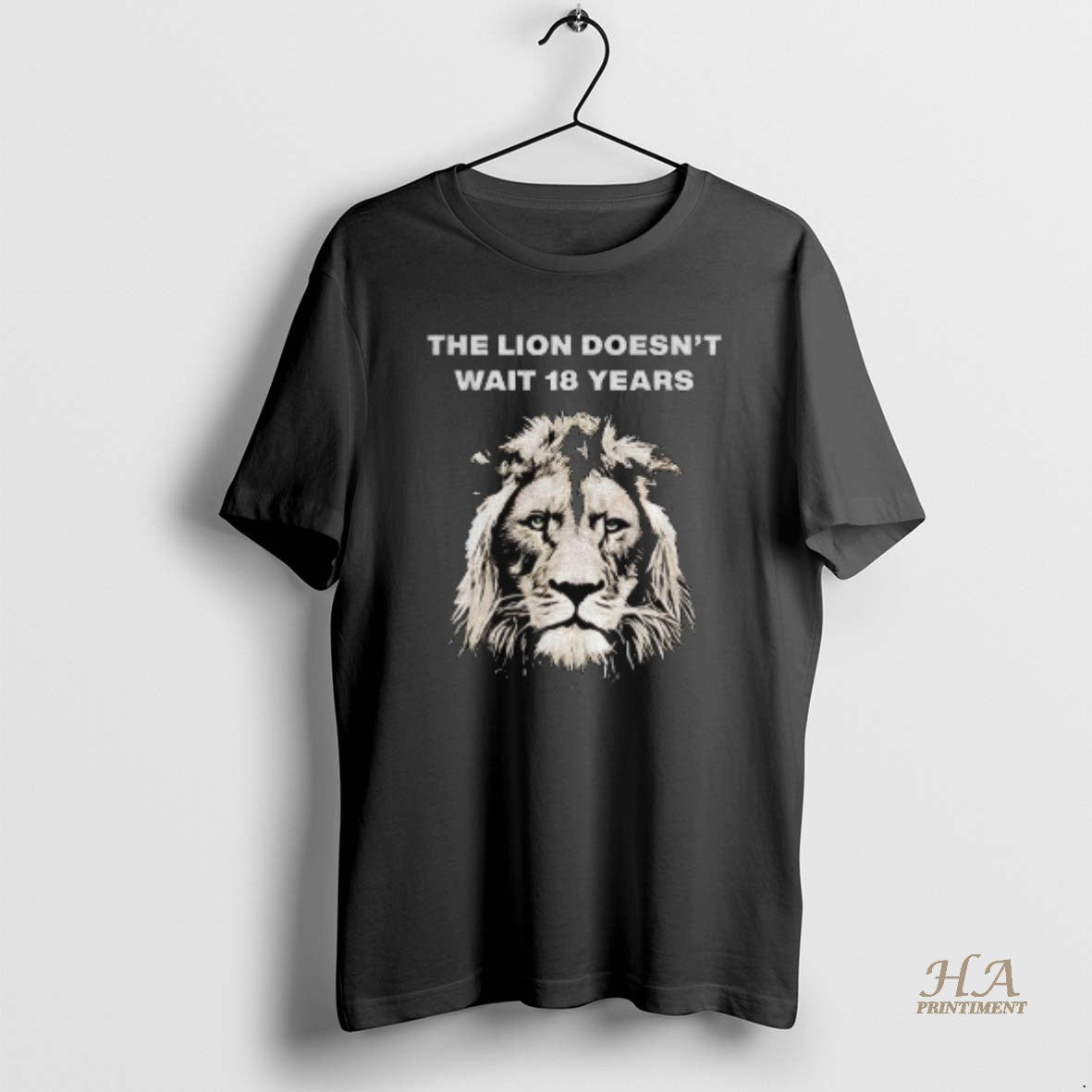 Official The Lion Doesnt Wait 18 Years T-Shirts, Hoodie, Sweatshirt | InkNestWear.com