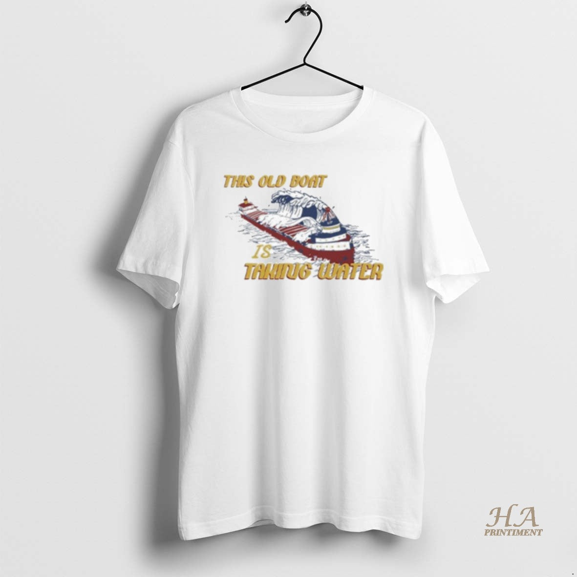 Official This Boat Is Taking Water Edmund Fitzgerald Memorial T-Shirts, Hoodie, Sweatshirt | InkNestWear.com