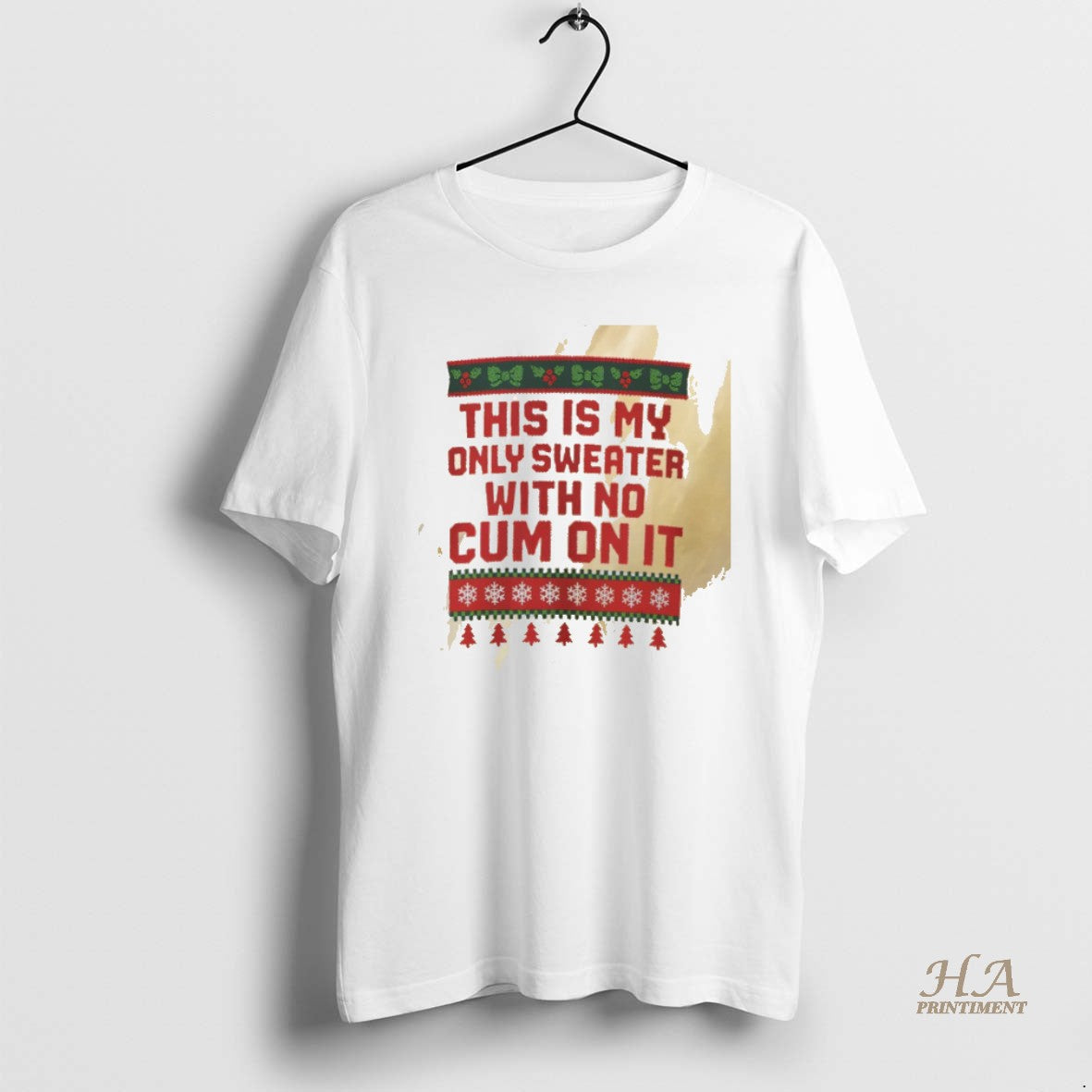 Official This Is My Only With No Cum On It Christmas T-Shirts, Hoodie, Sweatshirt | InkNestWear.com