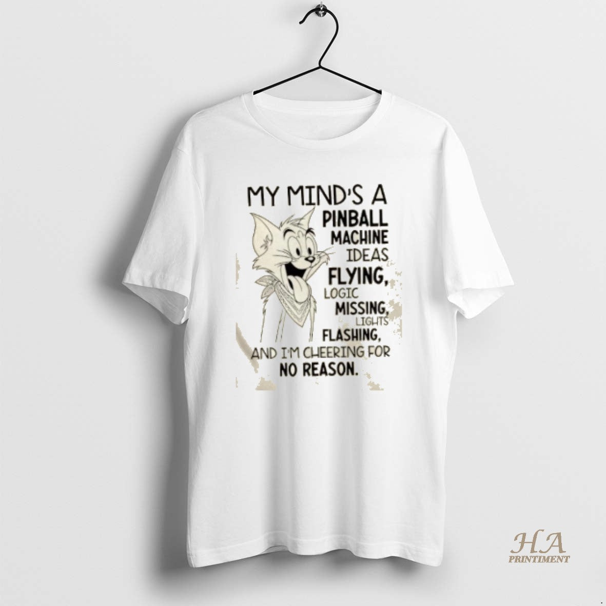 Official Tom Cat My Minds A Pinball Machine T-Shirts, Hoodie, Sweatshirt | InkNestWear.com