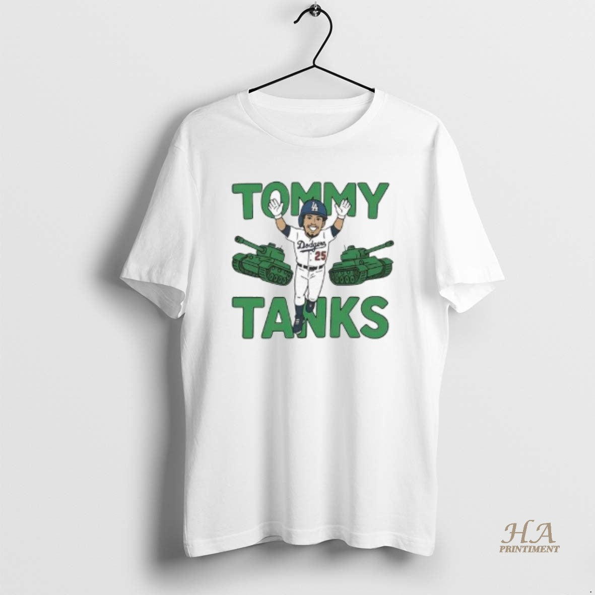 Official Tommy Tanks Player La Graphic T-Shirts, Hoodie, Sweatshirt | InkNestWear.com