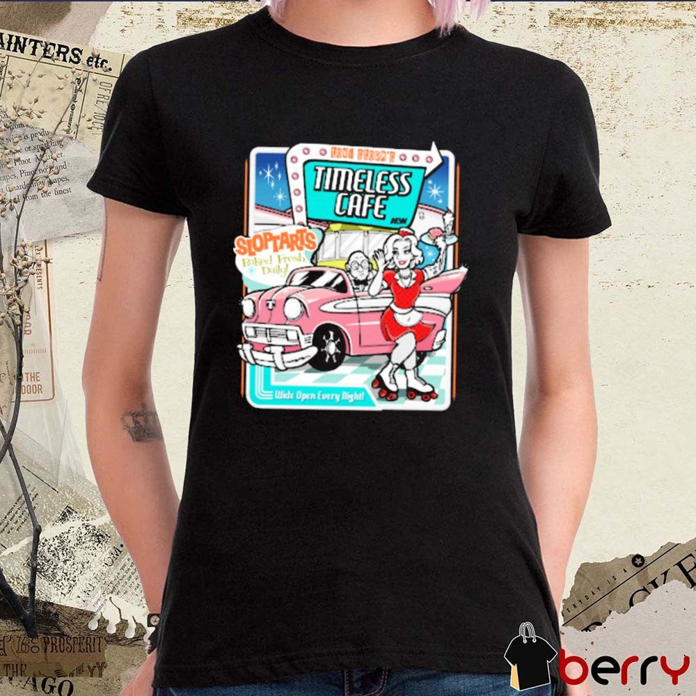Toni Storm – Timeless Cafe Slop Tarts Baked Fresh Daily Wide Open Every Night AEW 2025 t-shirt