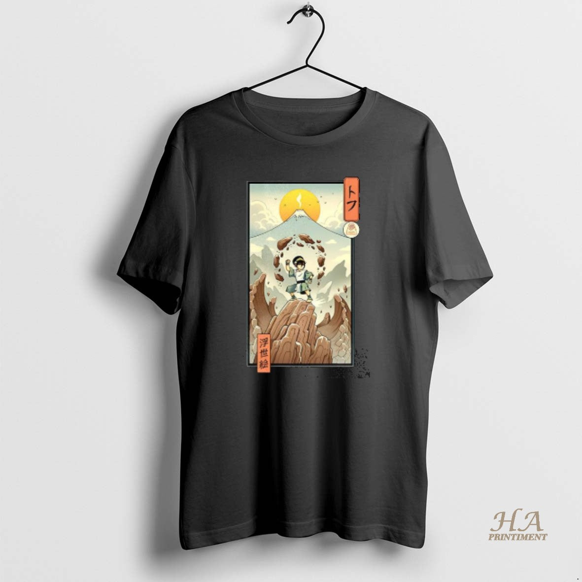Official Toph Earth Nomad Avatar The Last Airbender Ukiyo E T-Shirts, Hoodie, Sweatshirt | InkNestWear.com
