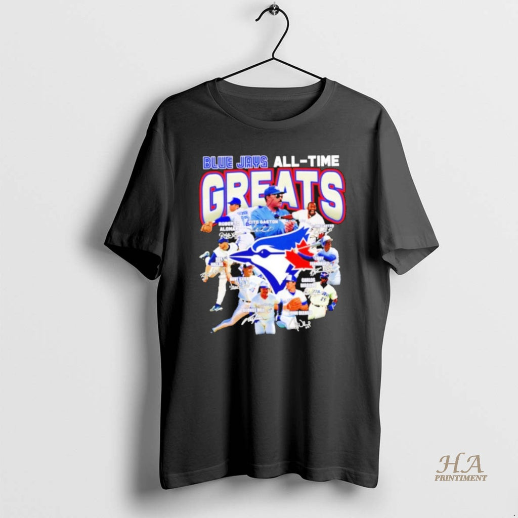 Official Toronto Blue Jays All Time Greats Carter Delgado Bell Alomar Gaston T-Shirts, Hoodie, Sweatshirt | InkNestWear.com