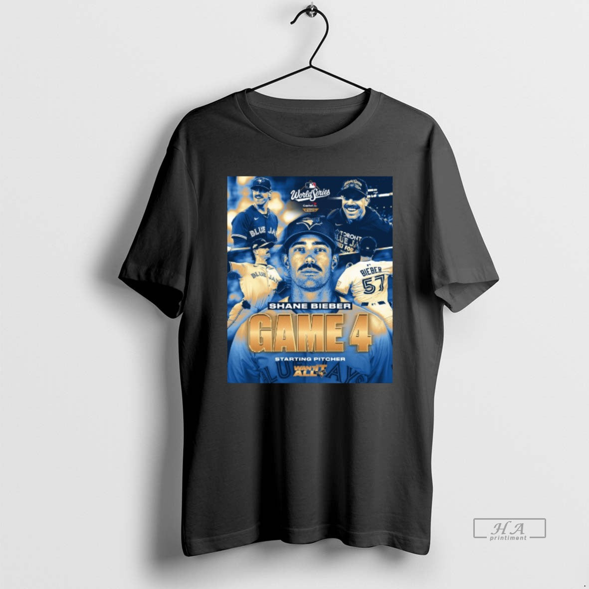 Official Toronto Blue Jays Mlb Shane Bieber Game 4 Starting Pitcher Want It All T-Shirts, Hoodie, Sweatshirt
