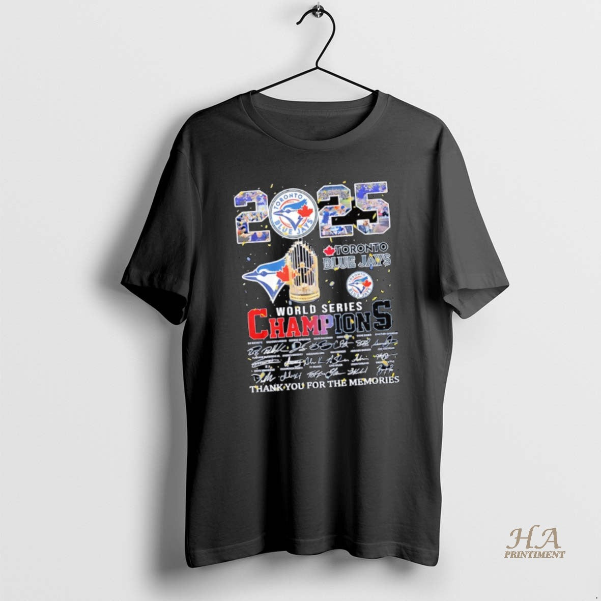 Official Toronto Blue Jays World Series 2025 Thank You For The Memories T-Shirts, Hoodie, Sweatshirt | InkNestWear.com