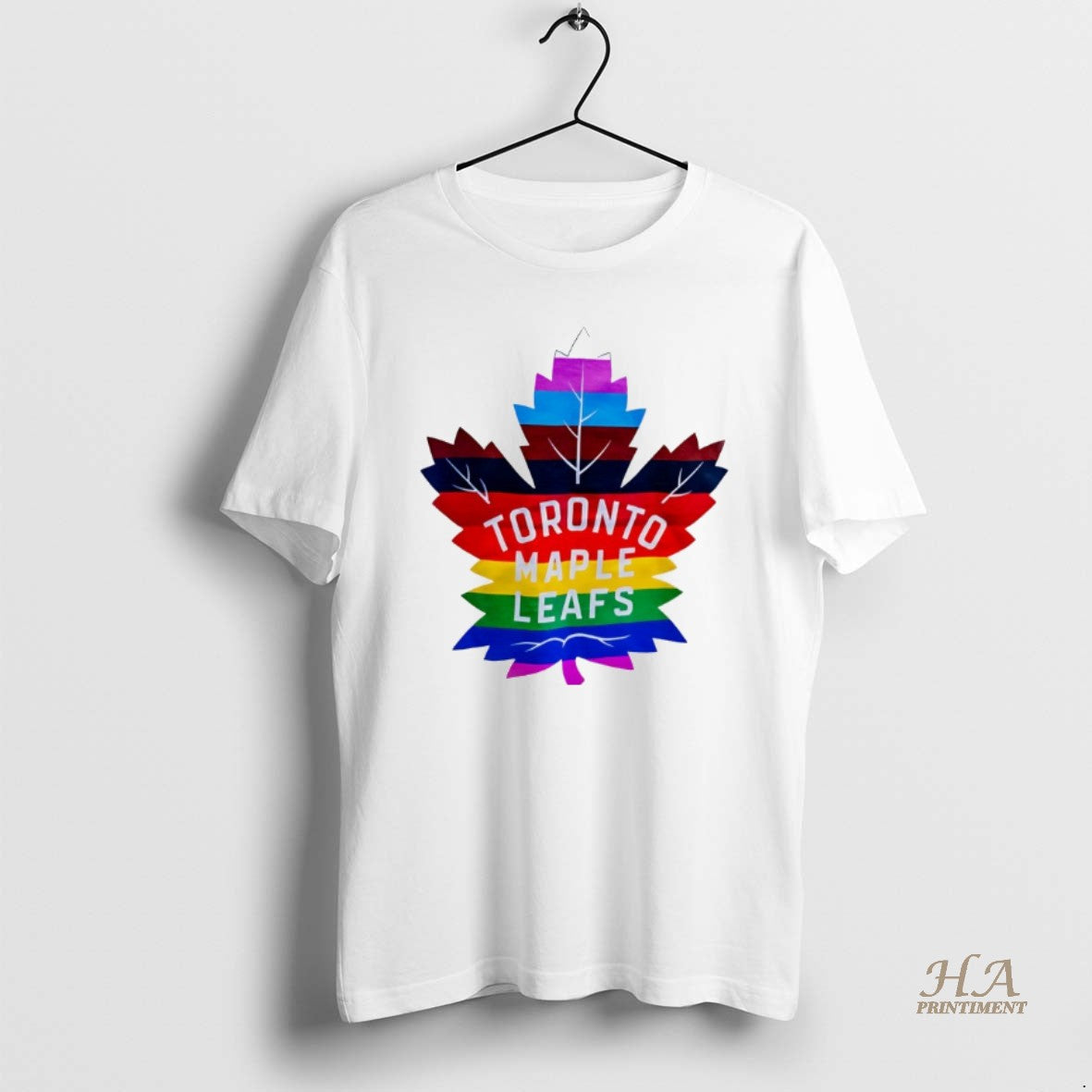 Official Toronto Maple Leafs Rainbow Pride Logo T-Shirts, Hoodie, Sweatshirt | InkNestWear.com