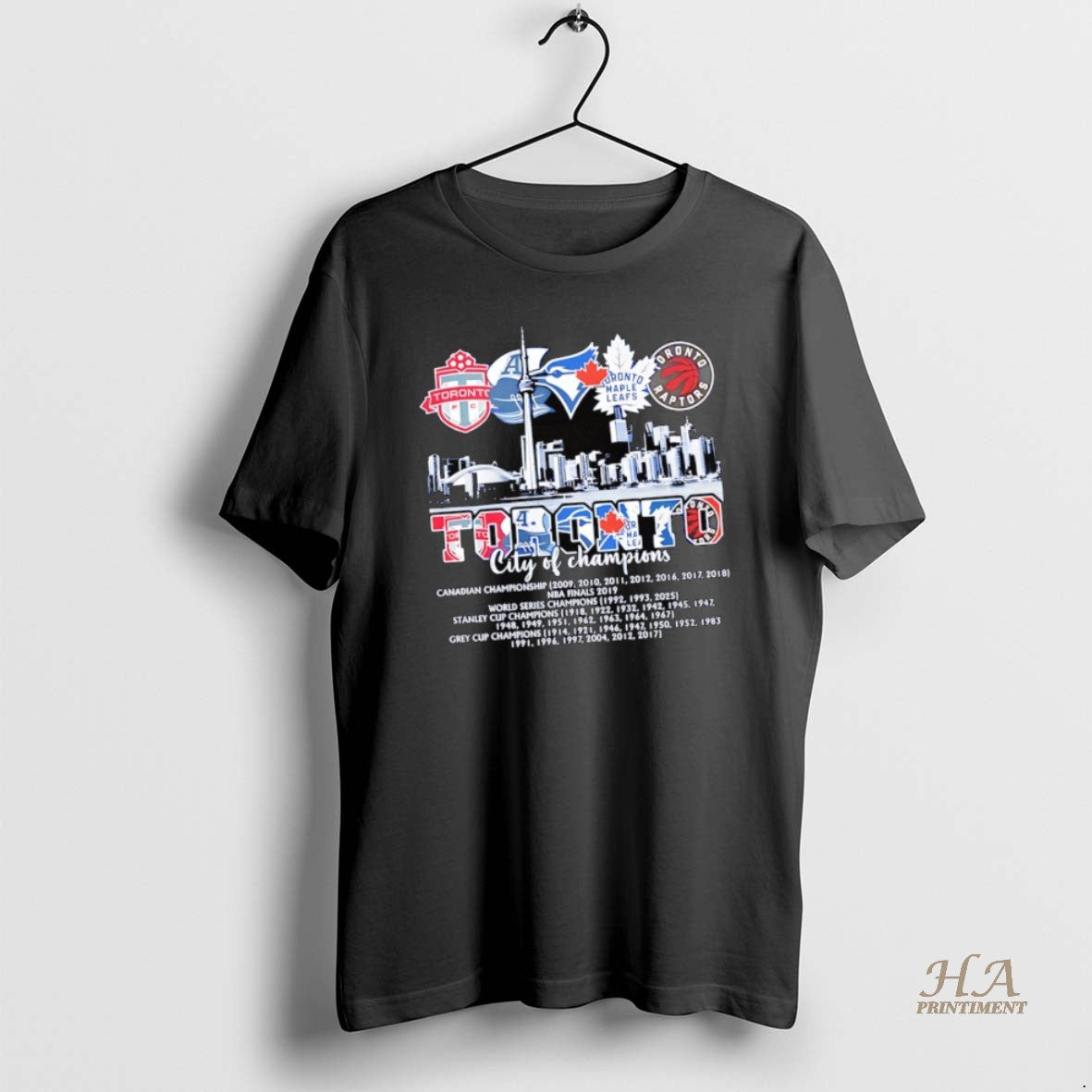 Official Toronto City Skyline Sport Team Logos City Of Champions 2025 T-Shirts, Hoodie, Sweatshirt | InkNestWear.com