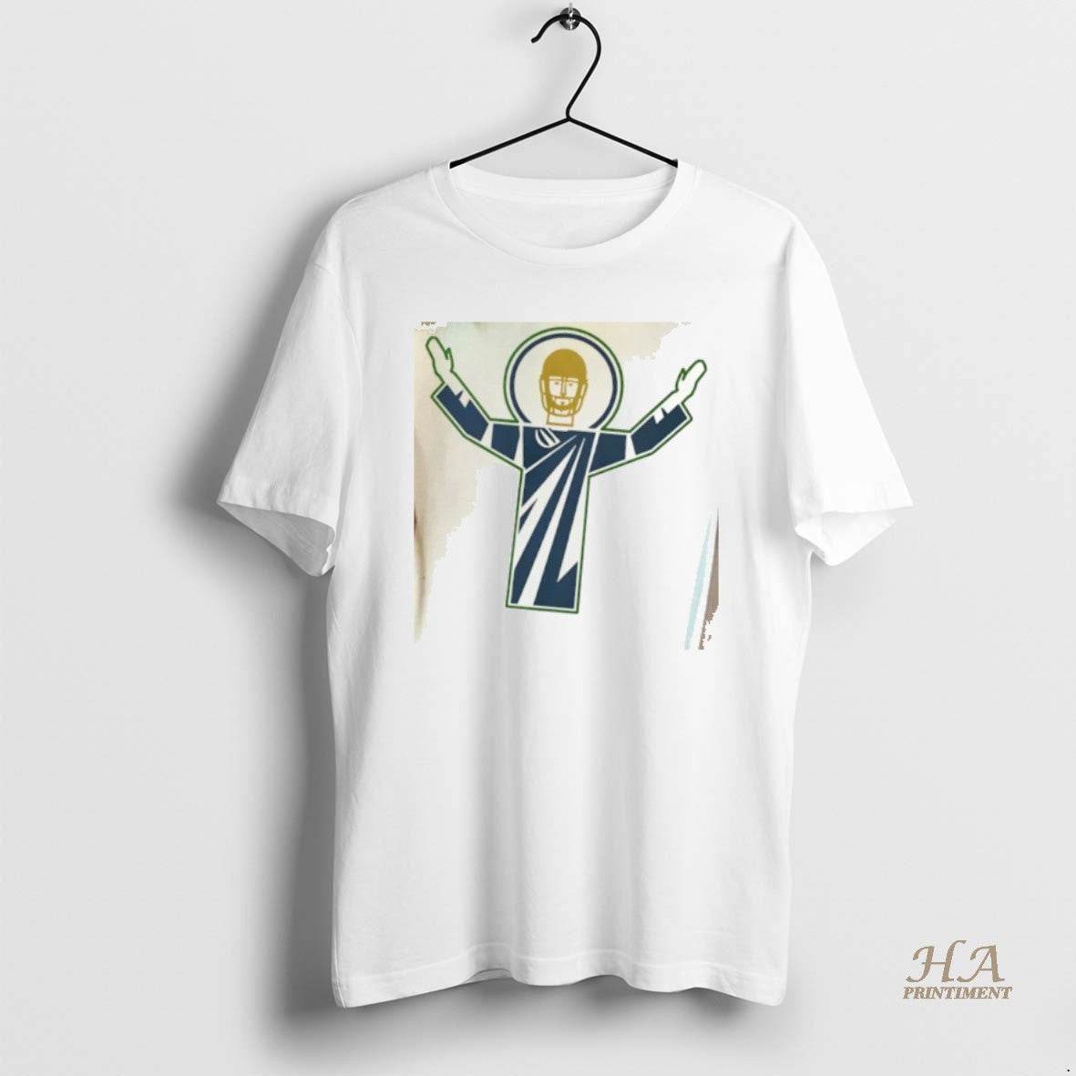 Official Touchdown Jesus Notre Dame Football T-Shirts, Hoodie, Sweatshirt | InkNestWear.com