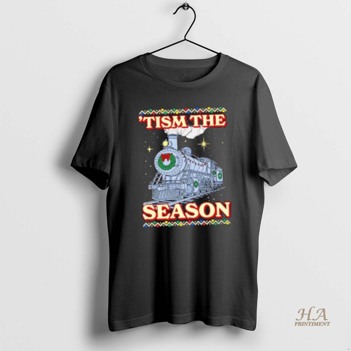 Official Train Tism The Season Merry Christmas T-Shirts, Hoodie, Sweatshirt | InkNestWear.com