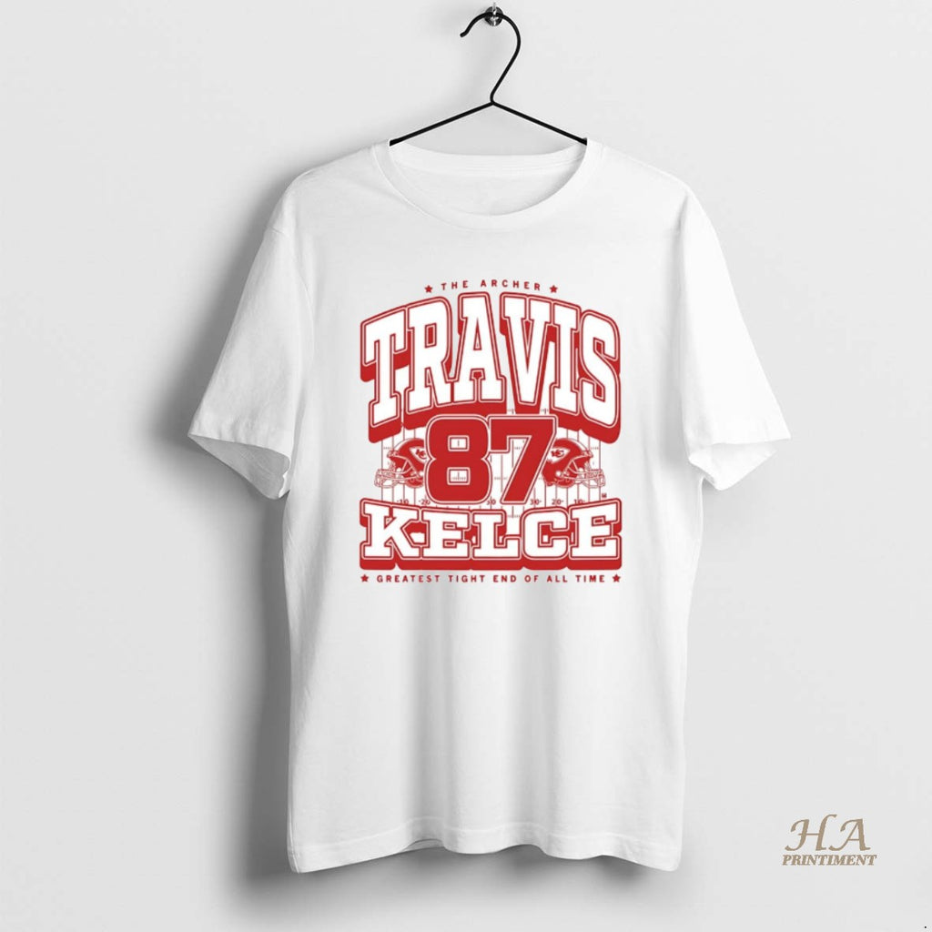 Official Travis Kelce The Archer Greatest Tight End Of All Time T-Shirts, Hoodie, Sweatshirt | InkNestWear.com