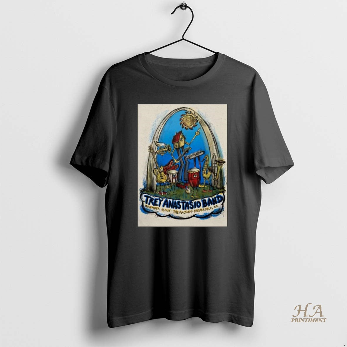 Official Trey Anastasio Band The Factory Chesterfield Mo November 19 2025 Long Sleve T-Shirts, Hoodie, Sweatshirt