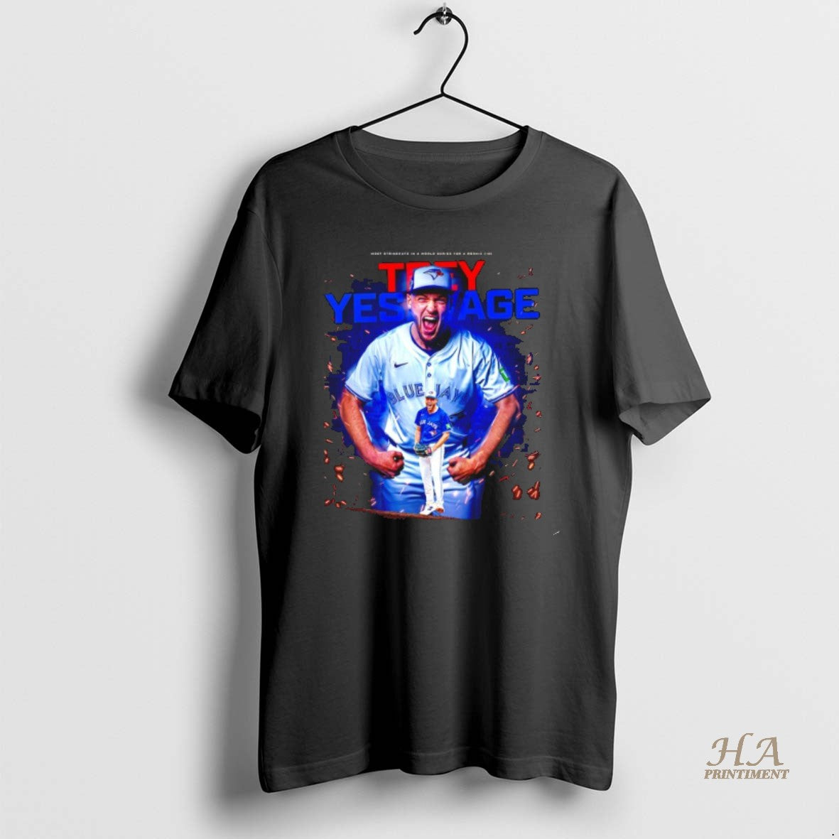 Official Trey Yesavage Toronto Blue Jays 2025 World Series Rookie Record 12 Strikeouts T-Shirts, Hoodie, Sweatshirt