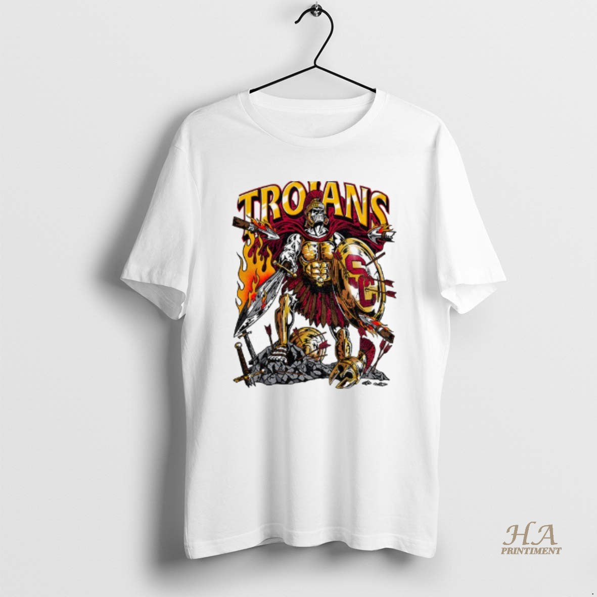 Official Trojan Warrior Usc Trojans Football 2025 Logo T-Shirts, Hoodie, Sweatshirt