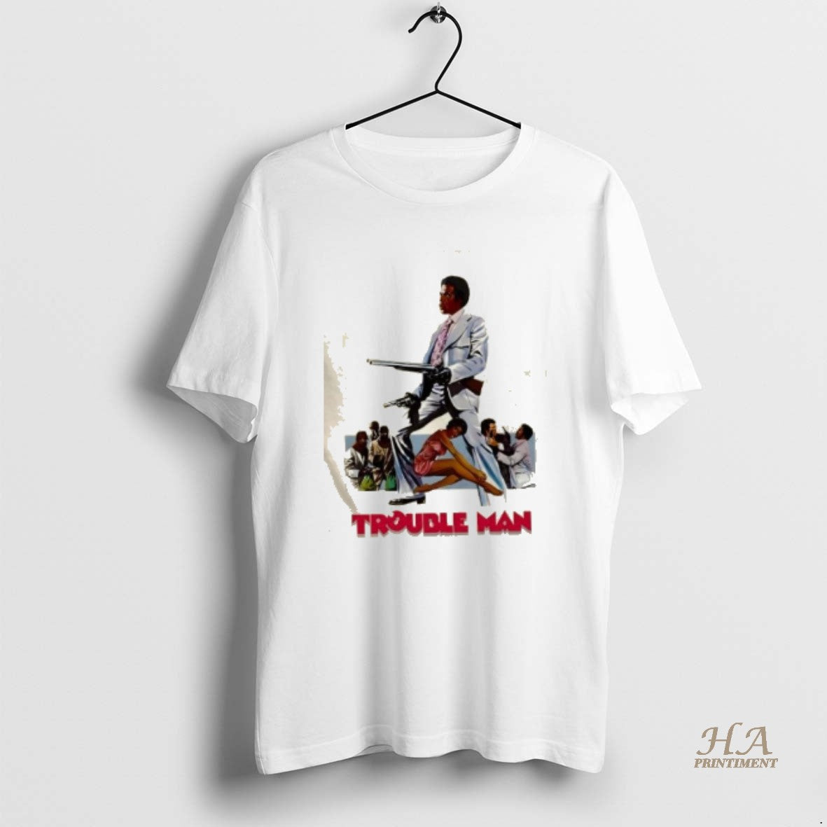 Official Trouble Man 1972 Robert Hooks Paul Winfield Vintage T-Shirts, Hoodie, Sweatshirt | InkNestWear.com