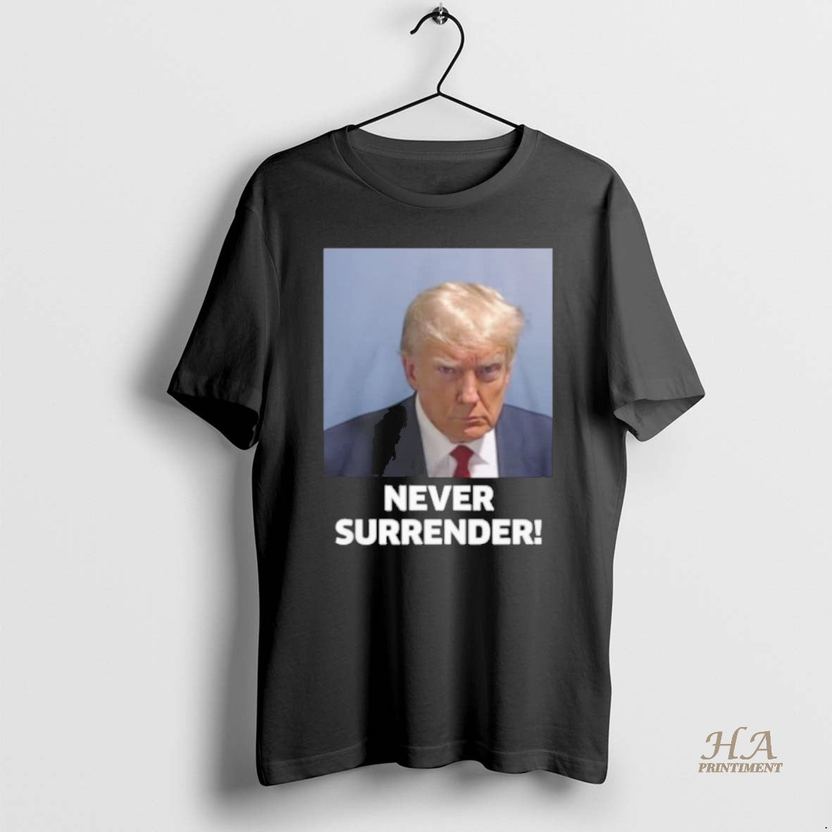 Official Trump Never Surrender Mugshot In Koria T-Shirts, Hoodie, Sweatshirt | InkNestWear.com