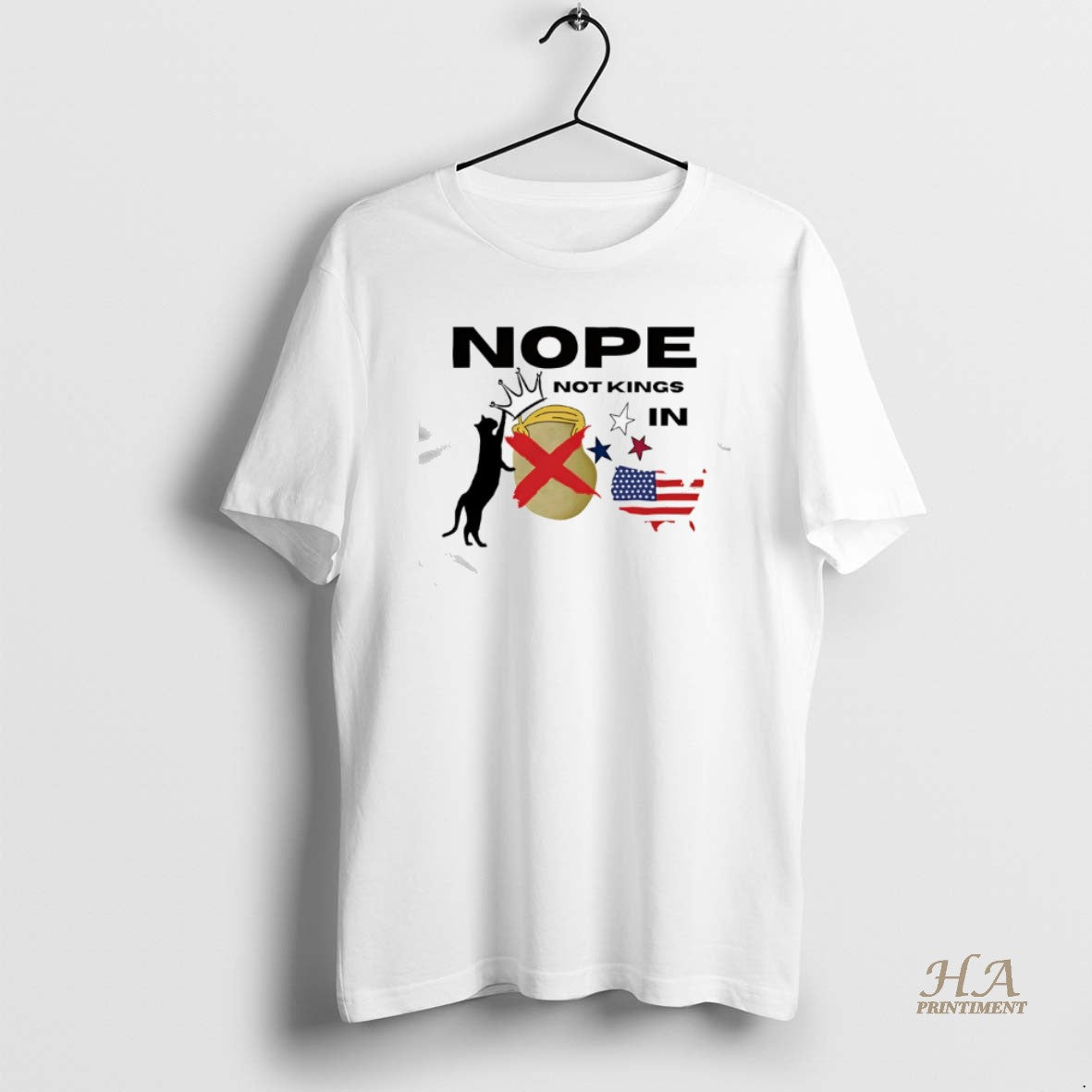Official Trump Nope Not Kings In Usa T-Shirts, Hoodie, Sweatshirt | InkNestWear.com