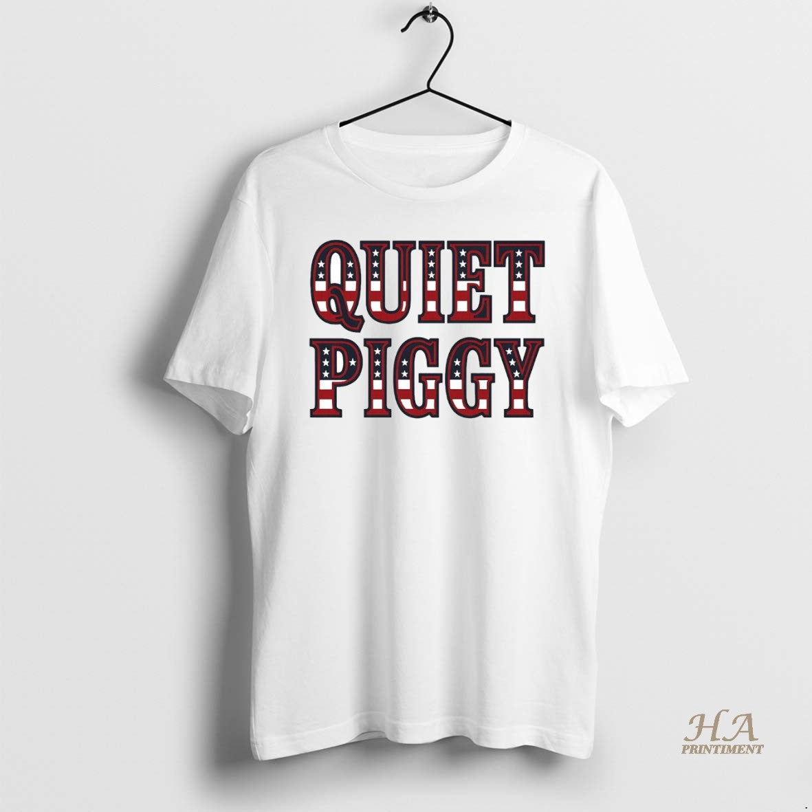 Official Trump Quiet Piggy Usa Flag T-Shirts, Hoodie, Sweatshirt | InkNestWear.com