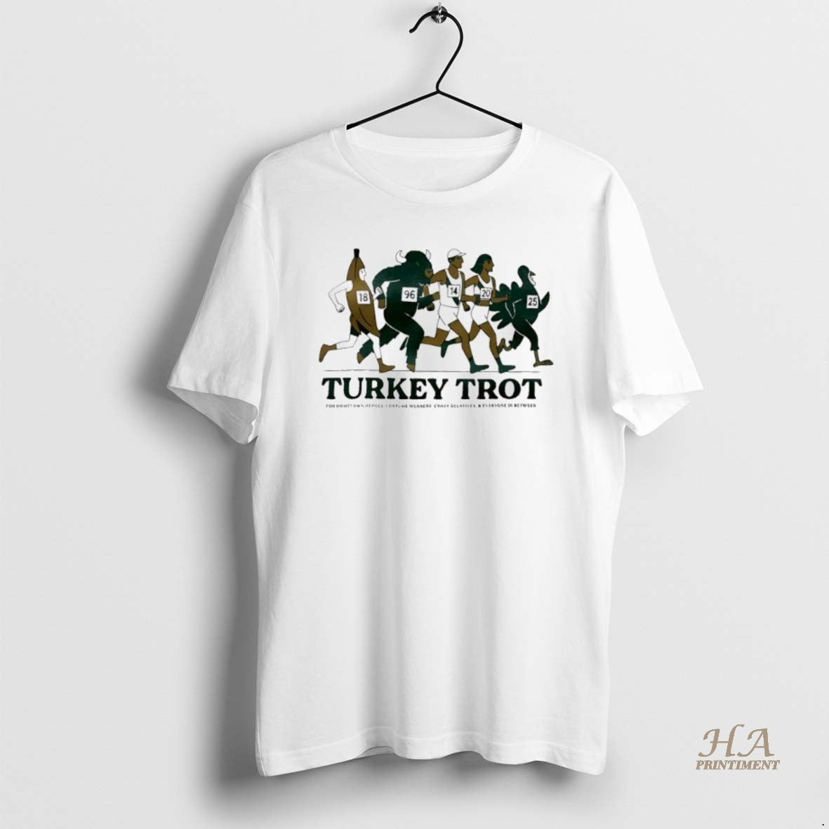 Official Turkey Trot For Hometown Heroes Costume Wearers Crazy Relatives And Everyone In Between T-Shirts, Hoodie, Sweatshirt