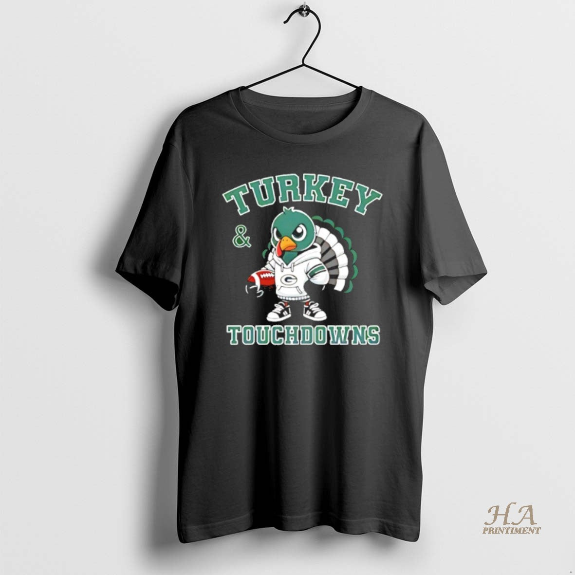 Official Turkey And Touchdowns Green Bay Packers Player Thanksgiving 2025 T-Shirts, Hoodie, Sweatshirt | InkNestWear.com