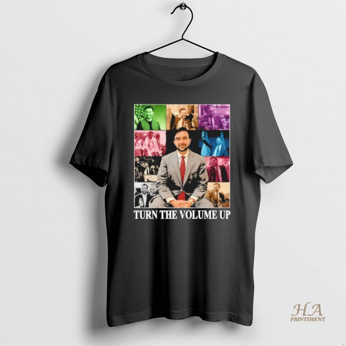 Official Turn The Volume Up Zohran Mamdani 2026 Eras Tour T-Shirts, Hoodie, Sweatshirt | InkNestWear.com