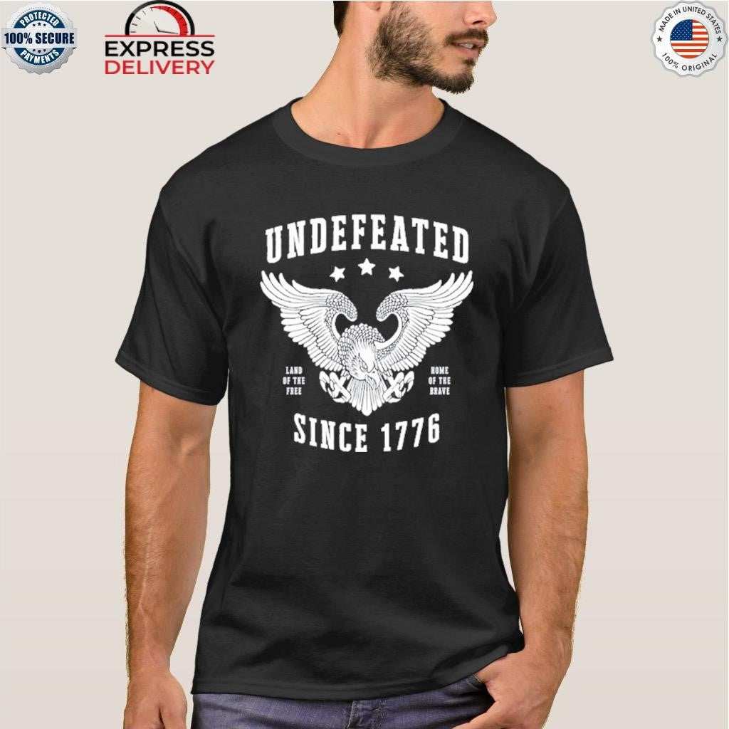 Turning Point Veterans Day Undefeated since 1776 Shirt