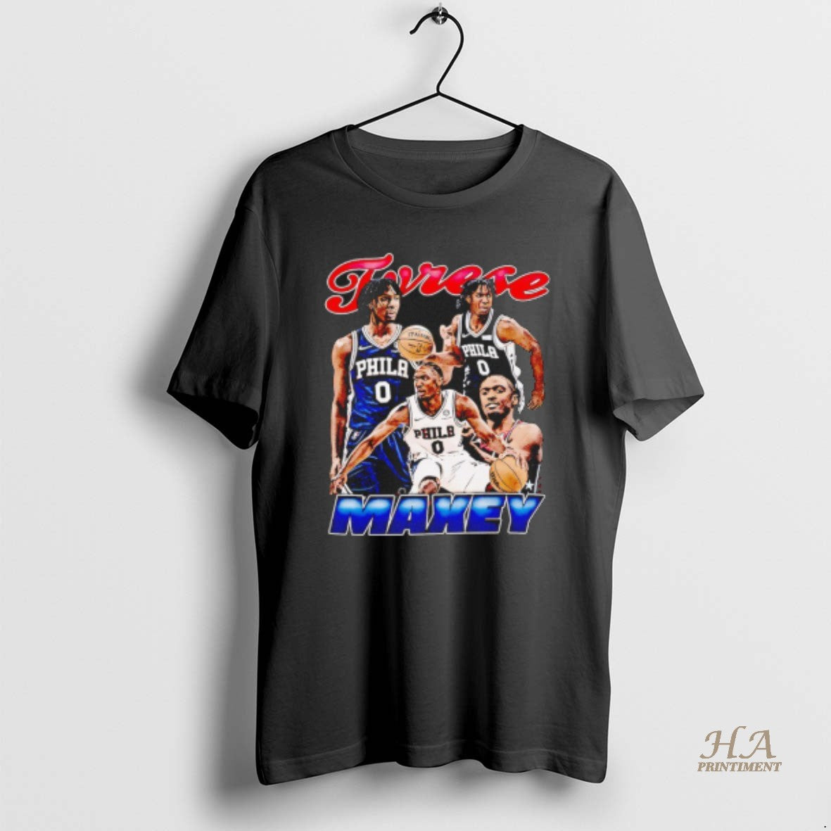 Official Tyrese Maxey Philadelphia 76ers Maxey Graphic T-Shirts, Hoodie, Sweatshirt | InkNestWear.com