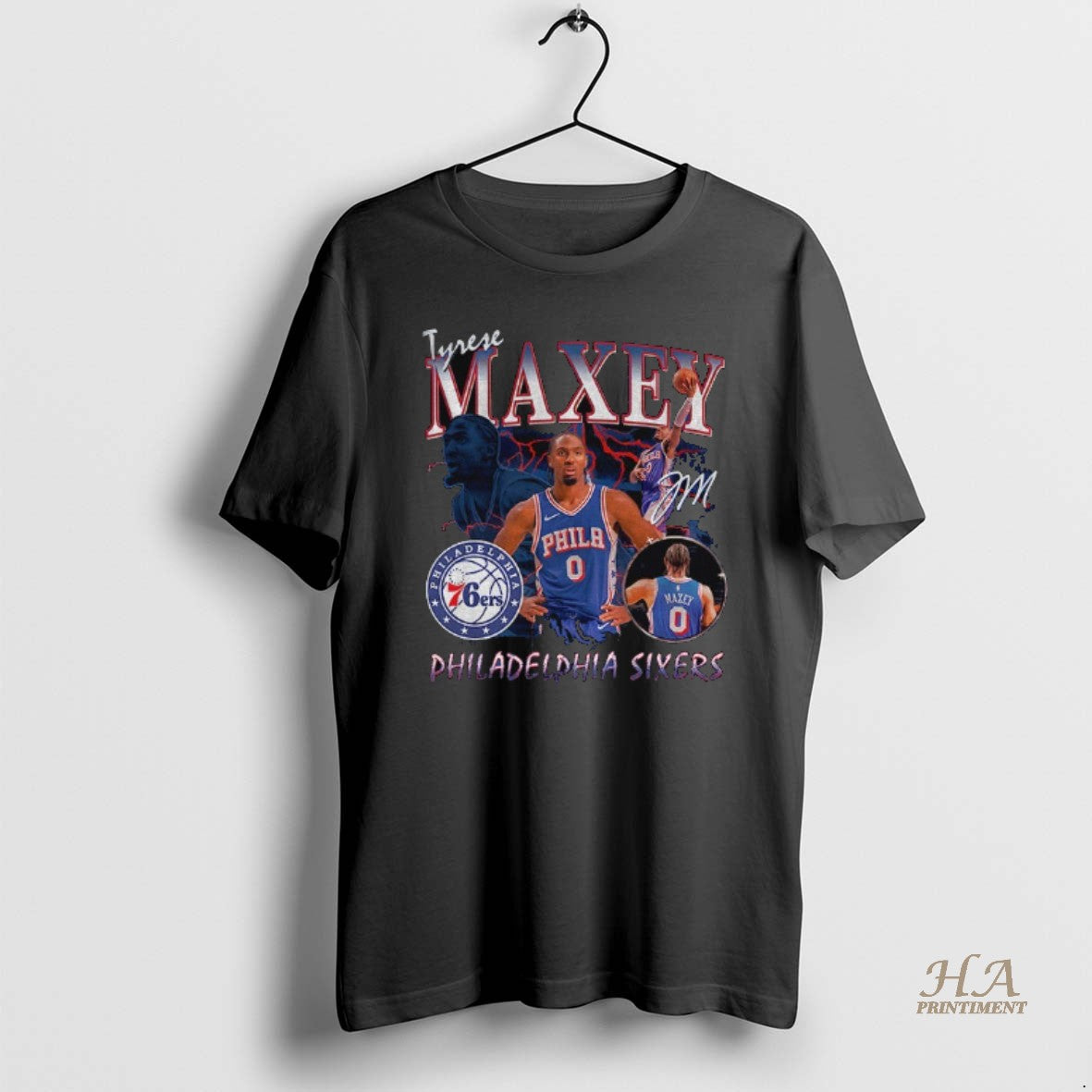Official Tyrese Maxey Philadelphia 76ers Player Legacy Basketball Nba 2025 Graphic T-Shirts, Hoodie, Sweatshirt