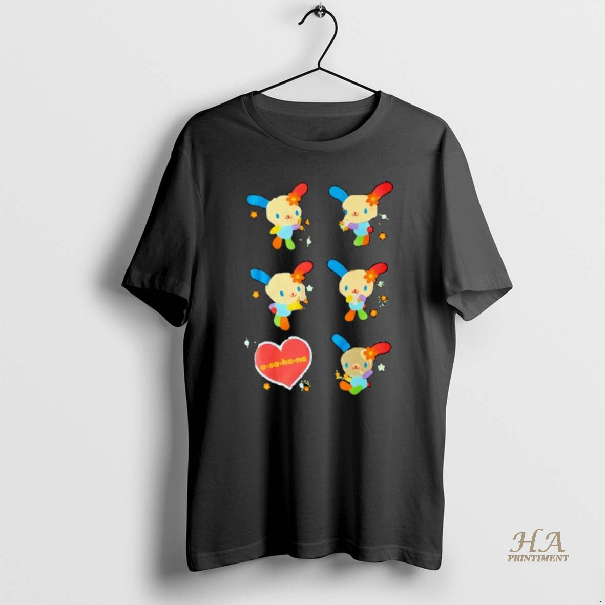 Official U Sa Ha Na Flowers Grid Vintage Cute T-Shirts, Hoodie, Sweatshirt | InkNestWear.com