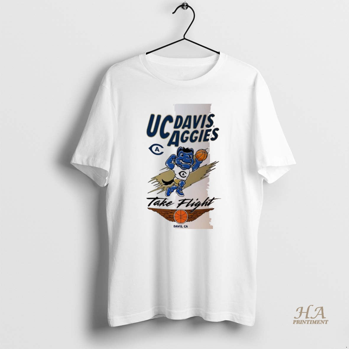 Official Uc Davis Aggies Basketball Take Flight Mascot T-Shirts, Hoodie, Sweatshirt | InkNestWear.com