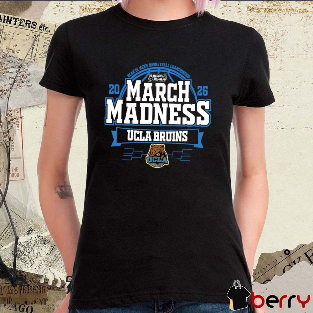 UCLA Bruins 2026 NCAA DI Men’s Basketball Championship March Madness t-shirt