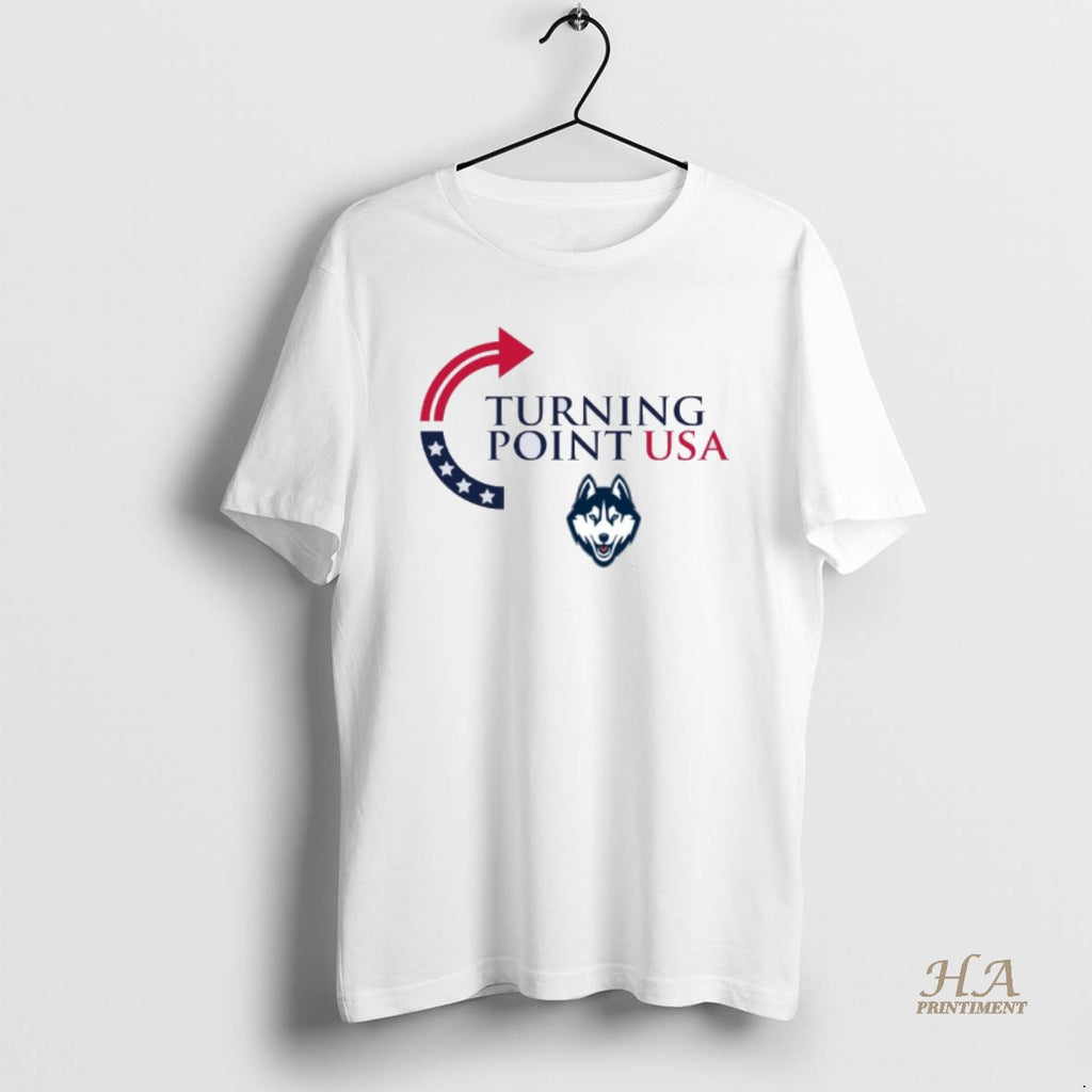 Official Uconn Huskies Turning Point Usa T-Shirts, Hoodie, Sweatshirt | InkNestWear.com